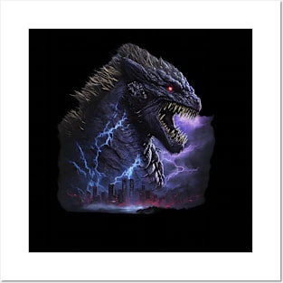 Godzilla Monster Kaiju 7 Posters and Art